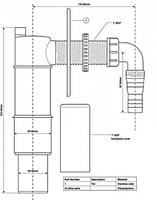 Підключення до пральної машини HCWM50
