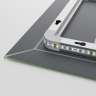 Дзеркало MIXXUS PREMIUM CUBIC MR14-80x60-REVERSE з LED Touch, Anti-fog, димером, рег. яскравості (MP6648)