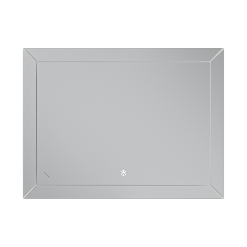 Дзеркало MIXXUS PREMIUM CUBIC MR14-80x60-REVERSE з LED Touch, Anti-fog, димером, рег. яскравості (MP6648)