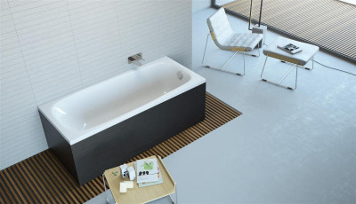  Ванна акрилова TESALIA 170x75 з ніжками + сифон R135 Артикул: WA1-06-170x075US 