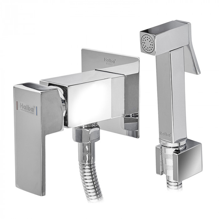 Змішувач для гігієнічного душу Haiba Kubus 002 (Inner) (HB3950)