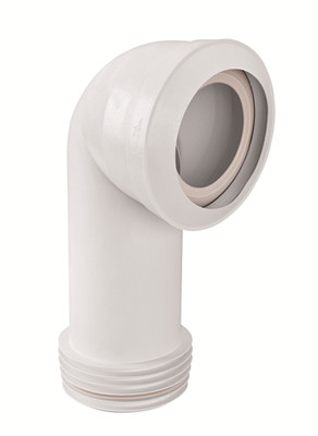 Патрубок гумовий каналізаційний 190 mm кутовий 90* з фланцевою прокладкою MAC8L-EXS