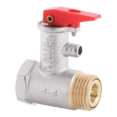 Запобіжний клапан для бойлера Koer KR.1040 - 1/2 &quot;8BAR (з ручкою) (KR2889)