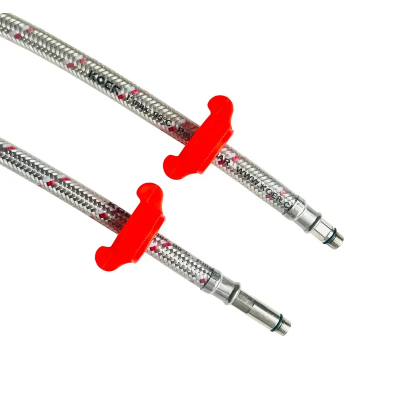 Гнучке підведення в силіконовій оболонці (пара) Koer KH-02-F1/2"xM10-600 (KR3532)