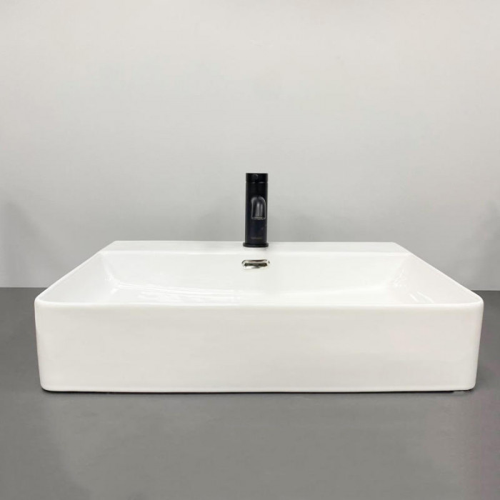 Умивальник (раковина) VBI BITONTO M WHITE накладний