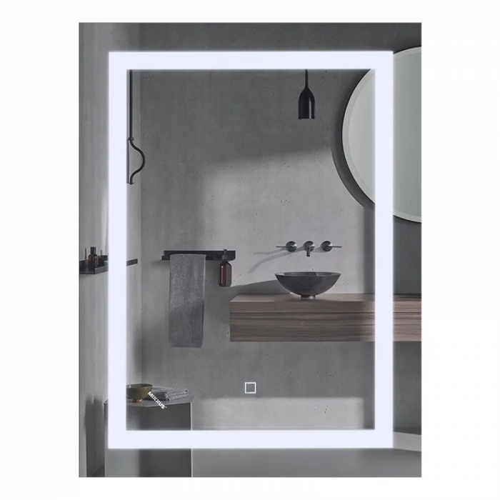 Дзеркало Mixxus TALL MR08-80x60-Reverse з Led Touch, Anti-fog, димером, регулятором яскравості (MI6659)