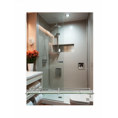 Дзеркало настінне Zerix SANSA MRZ05-50x70x10 прямокутне з полицею (ZX5627)