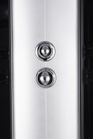 Бокс душовий з гідромасажем з низьким піддоном MIXXUS STRONG SBH02-90x90x215-GR SATIN сіре тоноване скло 4мм (MI6891)