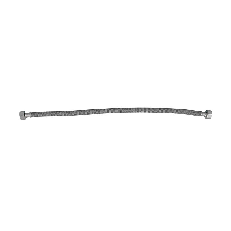 Гнучке підведення Zerix ZHN-02-F1/2"xM10-050 (нейлонове обплетення, гайки нерж) (пара) (ZX5157)