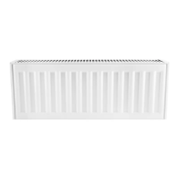 Сталевий радіатор KOER 22x300x2000B (2552 Вт, 29,66 кг, нижнє підключення, з термоклапаном) (RAD111)