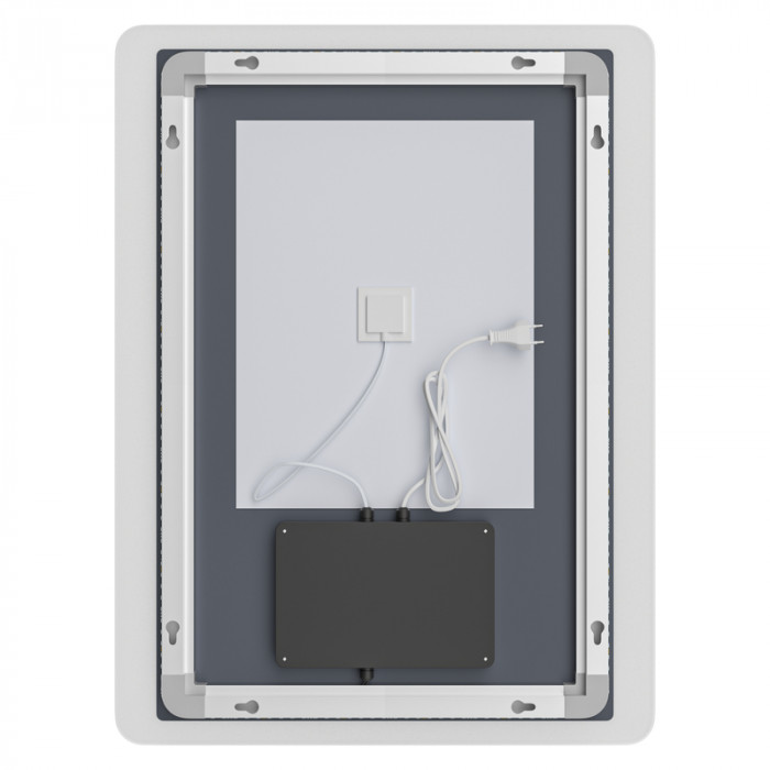 Дзеркало Mixxus Premium OLIVARY MR19-80x60-Reverse з Led Touch, Anti-fog, димером (3-6,5kK) (MP6628)