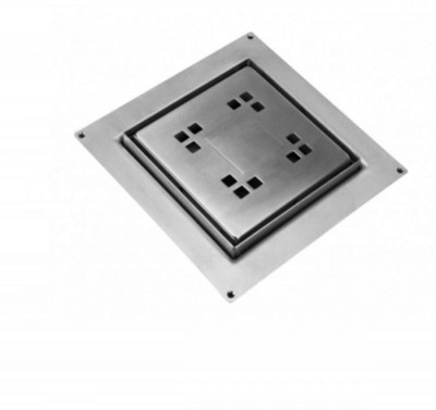 Злив у підлогу (отвір 90 мм.) CD150-90-BMAC / узор MACINTOSH