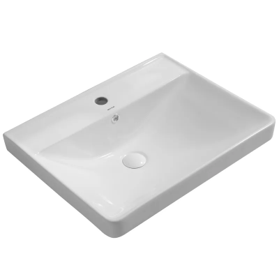 Раковина меблева MIXXUS PREMIUM STYLE-1501 600х480х190mm з отвором під змішувач та переливом (MP6498)