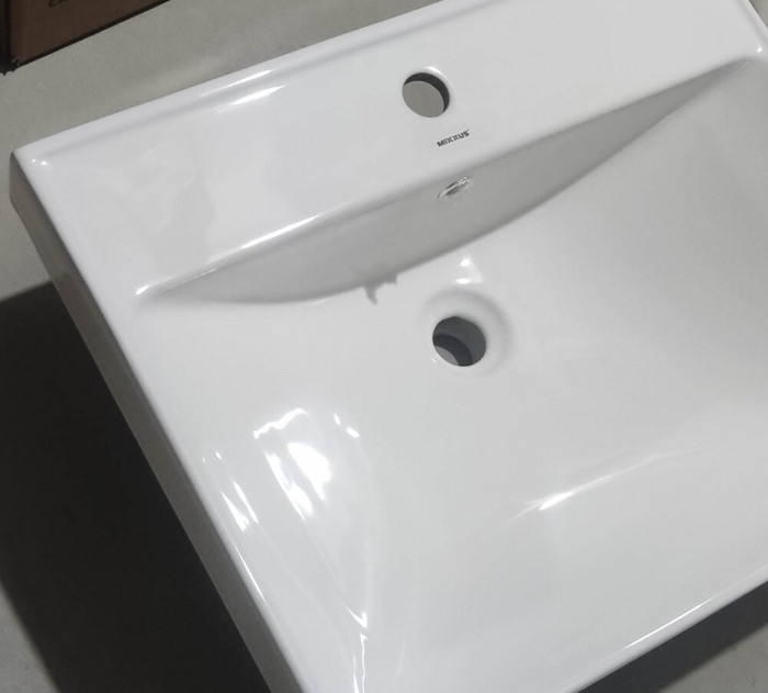 Раковина меблева MIXXUS PREMIUM STYLE-1501 600х480х190mm з отвором під змішувач та переливом (MP6498)