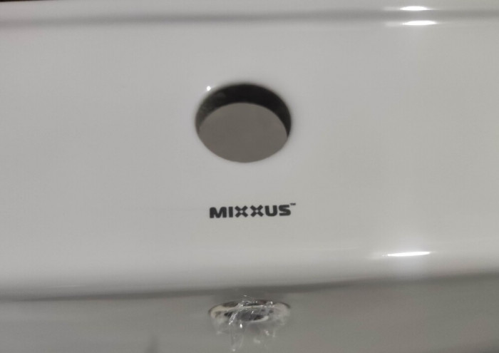 Раковина меблева MIXXUS PREMIUM STYLE-1501 600х480х190mm з отвором під змішувач та переливом (MP6498)