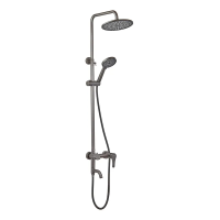 Душова колона із змішувачем Champion SAP-009-J Graphite (нерж. сталь) (CH6165)