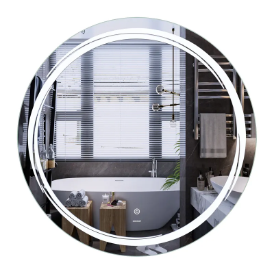 Дзеркало Mixxus Premium WAVE MC04-90 з Led Touch, Anti-fog, димером (3-6,5kK) (MP6637)