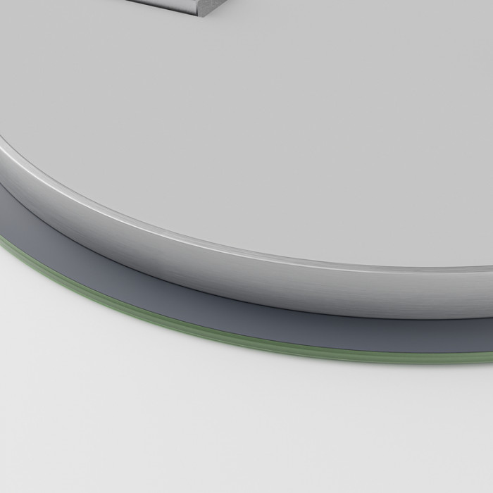 Дзеркало Mixxus Premium WAVE MC04-90 з Led Touch, Anti-fog, димером (3-6,5kK) (MP6637)