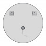 Дзеркало MIXXUS PREMIUM WAVE MC04-90 з LED Touch, Anti-fog, димером (3-6,5kK) (MP6637)