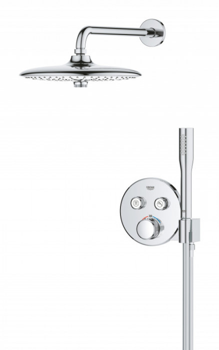 Прихована душова система з Euphoria 260 Grohe Grohtherm SmartControl (34867000)