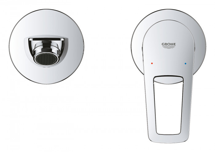 Змішувач для раковини прихованого монтажу Grohe BauLoop New (20289001)