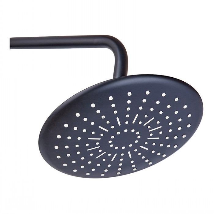 Душова колона із змішувачем Champion SAP-009-J Black (нерж. сталь) (CH6164)