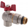 Кран з американкою 1/2" "антіпротечка"(Koer KR.228-Gi) кутовий (KR0196)