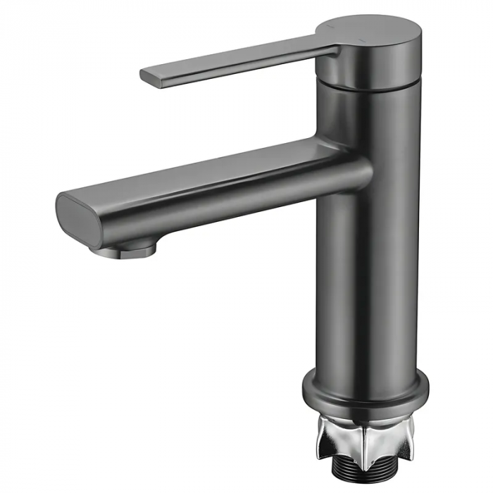 Змішувач для умивальника Mixxus Lord 001 Nut Graphite (Колір графіт) (MI7137)