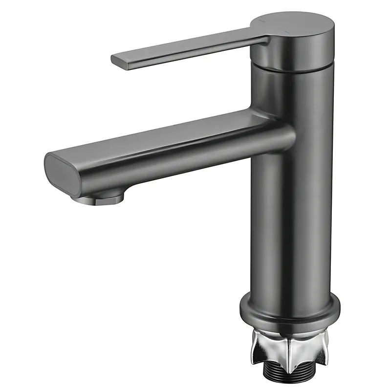 Змішувач для умивальника Mixxus Lord 001 Nut Graphite (Колір графіт) (MI7137)