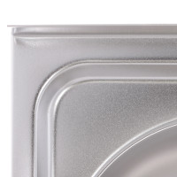 Мийка кухонна ZERIX Z8050D-08-180E DOUBLE (satin) (ZM0569)