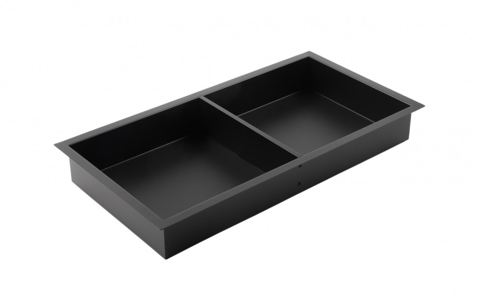 Полиця для ванної кімнати Mixxus Premium Niche-0103 Black (MI6682)