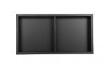 Полиця для ванної кімнати Mixxus Premium Niche-0103 Black (MI6682)