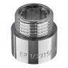 Подовжувач Europroduct EP.E015.Chr - 1/2"MF-15мм хром (EP6122)