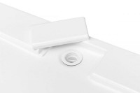 Піддон квадратний AXIM 90х90 білий + сифон