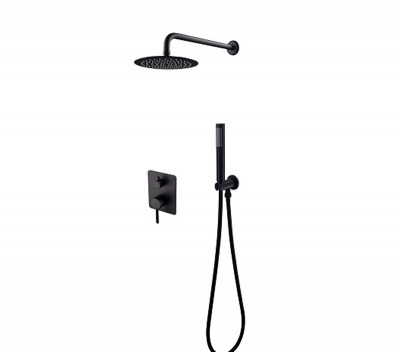 Душевая система DECCO I/ILLUSION I (черный мат)