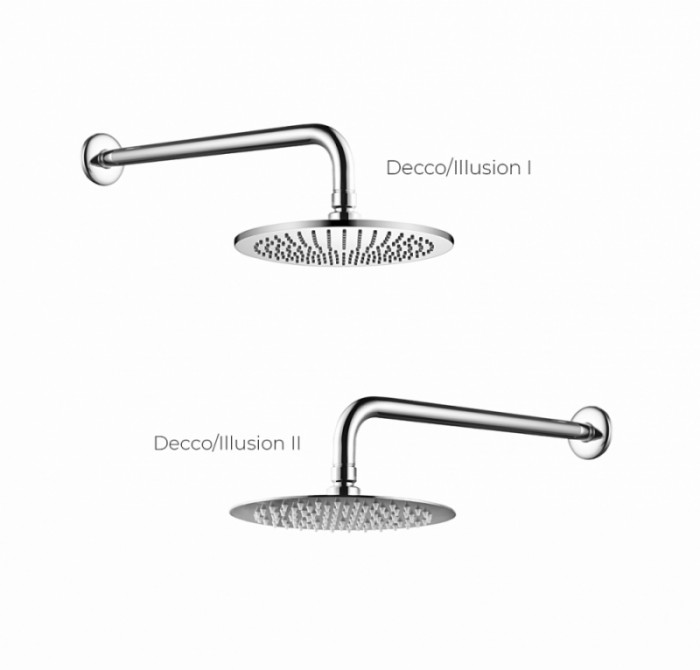 Душевая система DECCO I/ILLUSION I (черный мат)