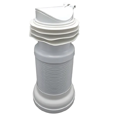 Гофротруба унітазна ZERIX GA-03-A 550мм для чавунної каналізації зі зворотним клапаном (ZX5606)