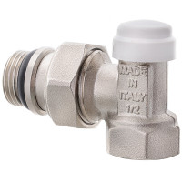 Кран радіаторний Roho R5251-050 - 1/2" кутовий (антипротікання) (RO1016)