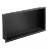 Полиця для ванної кімнати Mixxus Premium Niche-0102 Black (MI6680)