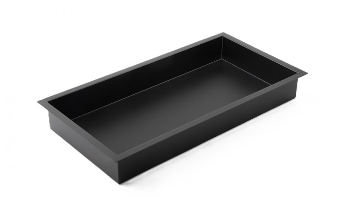 Полиця-ніша для ванної кімнати Mixxus Premium NICHE-0102 BLACK із нержавіючої сталі SUS304 (MI6680)