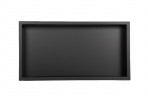 Полиця для ванної кімнати Mixxus Premium Niche-0102 Black (MI6680)
