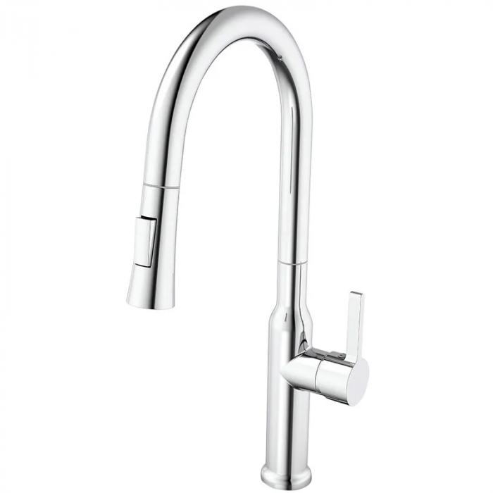 Змішувач для кухні з висувним виливом Mixxus Premium PULL 014 (MI6958)