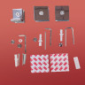 Двері в нішу Koer SR SD04-100x200-TR-01 прозоре скло Easy Clean 10мм, хром (KR5386)