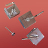 Двері в нішу Koer SR SD04-100x200-TR-01 прозоре скло Easy Clean 10мм, хром (KR5386)