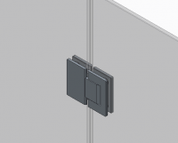 Двері в нішу Koer SR SD04-120x200-TR-01 прозоре скло Easy Clean 10мм, хром (KR5387)