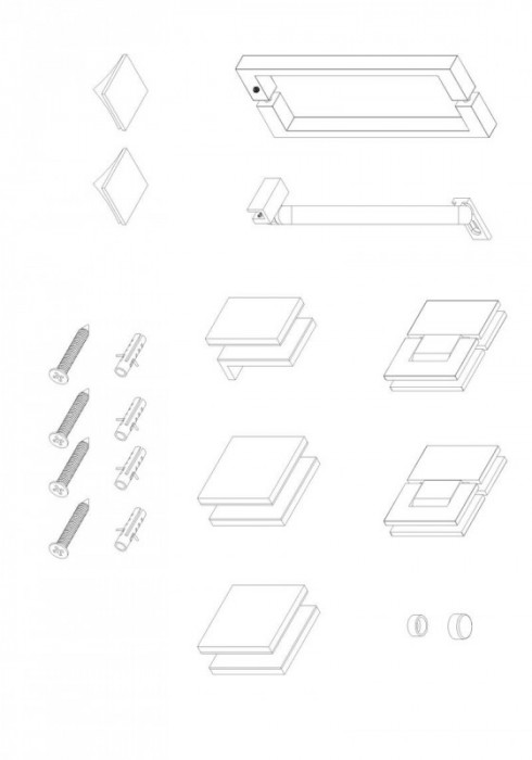 Двері в нішу Koer SR SD04-120x200-TR-01 прозоре скло Easy Clean 10мм, хром (KR5387)