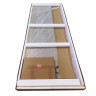 Двері в нішу Koer SR SD04-120x200-TR-01 прозоре скло Easy Clean 10мм, хром (KR5387)