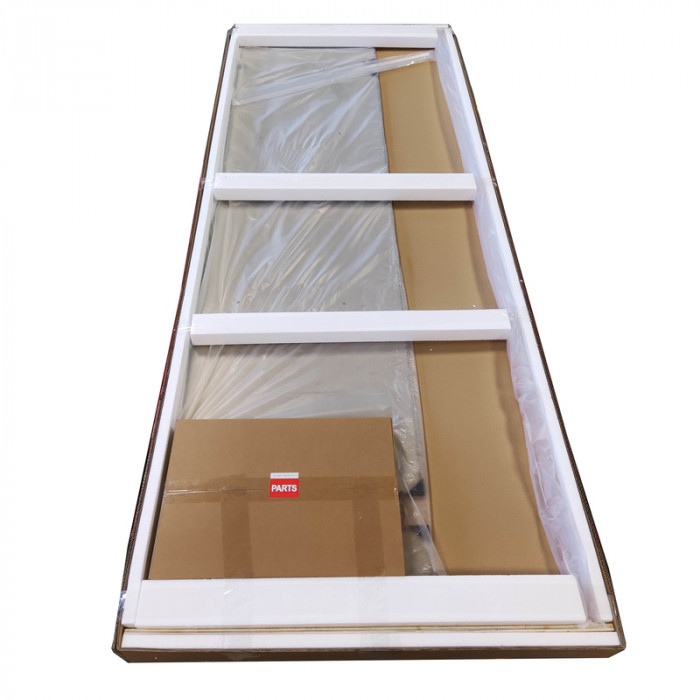 Двері в нішу Koer SR SD04-120x200-TR-01 прозоре скло Easy Clean 10мм, хром (KR5387)