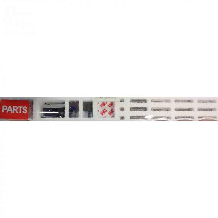 Бічна стінка до кабіни Koer SR SW05-90x200-TR-01 прозоре скло Easy Clean 6мм, хром (KR5407)