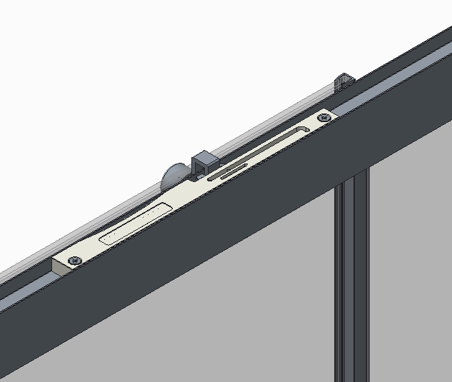 Бічна стінка до кабіни Koer SR SW05-90x200-TR-01 прозоре скло Easy Clean 6мм, хром (KR5407)